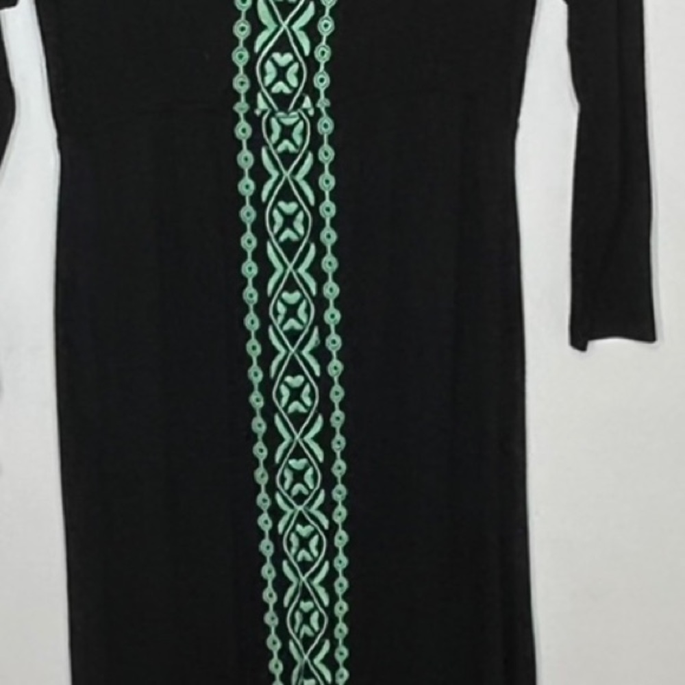 UNCLE FRANK Embroidered Bohemian Maxi Dress - Picture 3 of 8